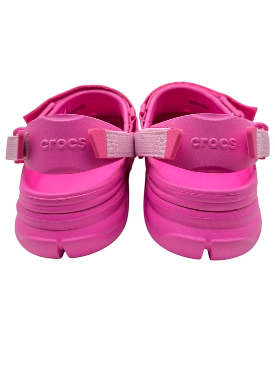 Crocs X Post Malone Rare Duet Max II Platform Slip On Clogs Electric Pink W10 M8 main image 5